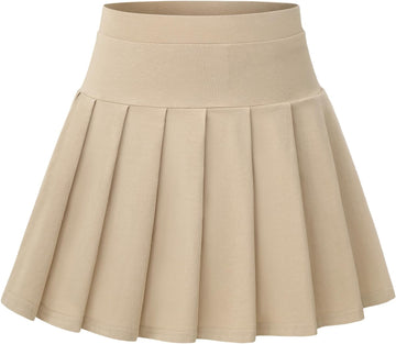 Uniform Skirts with Built-in Shorts & Pockets