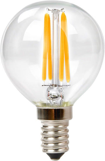 G16.5 Globe LED Bulb 3.5W (40W Equivalent) - Dimmable, 350 Lumens, Soft White 2700K, UL Listed, Long Lasting 15,000