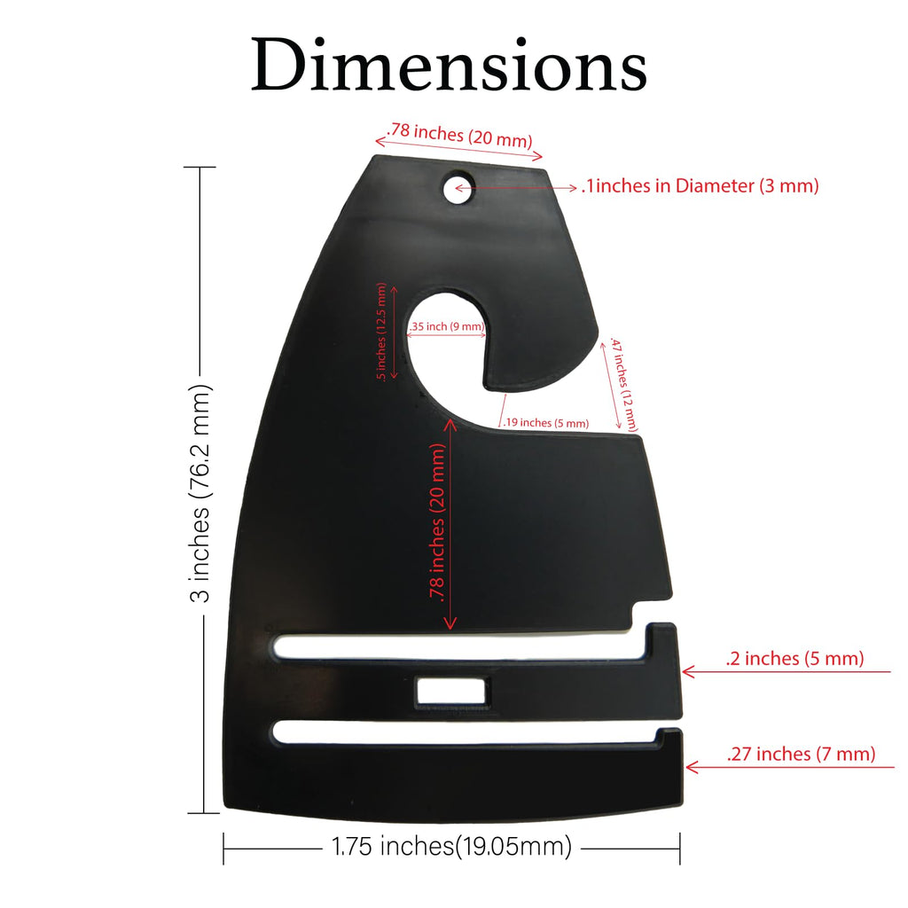 Black Neck Tie Hangers for Retail, Economic Plastic Tie Hooks, 300 Pack
