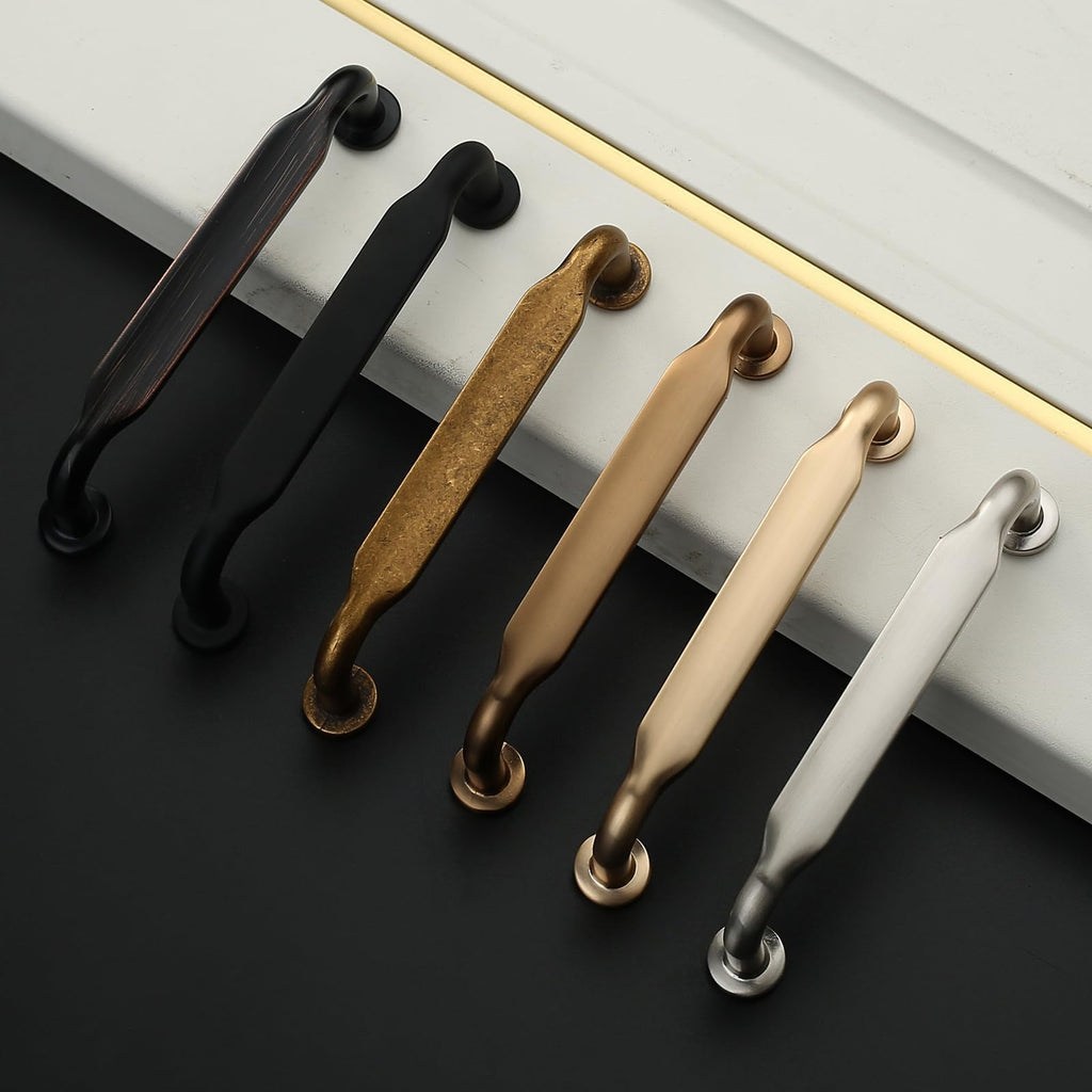 2 Pack 3 inch Matte Black Kitchen Cabinet Handles
