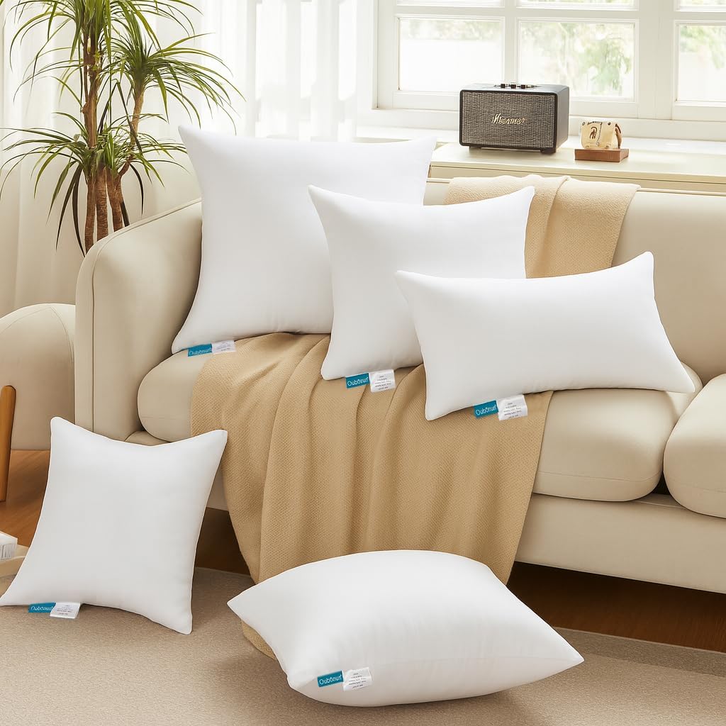 18 x 18 Throw Pillow Inserts - Set of 2