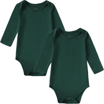 Viscose from Bamboo Baby Bodysuits 2 Pack, Baby Onsies