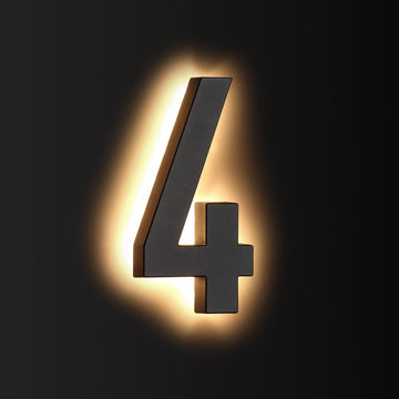 12V DC Low Voltage Led House Address Numbers