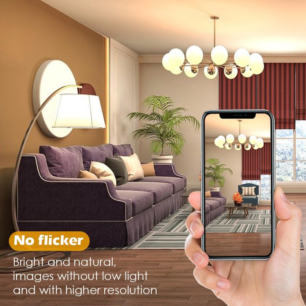 G9 LED Bulbs 7W G9 Bi-Pin Base 70W Halogen Bulbs Equivalent Warm White 2700K 800lm T4 Lamp Bulb, Non-Flicker