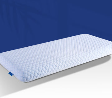 Ultra Thin Flat Pillows for Sleeping King Size -33x16 Inch, Cooling Memory Foam Pillow 2.75 inch Height Ultra Thin