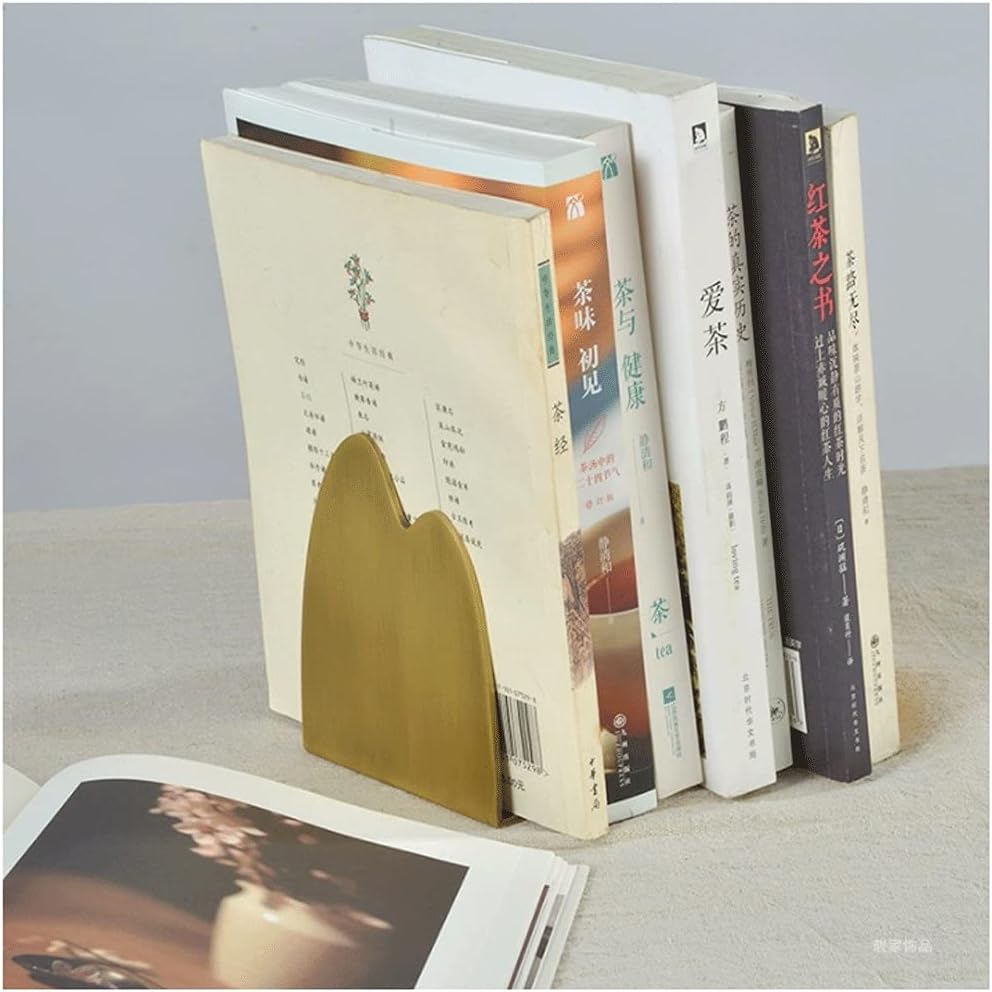 Bookend Cute Book End Literary Bookend Practical Bookends Modern Personality New Chinese Brass Retro Study Room