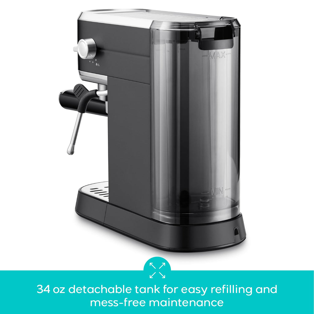 Espresso Machine, Espresso Coffee Maker with Steam Wand