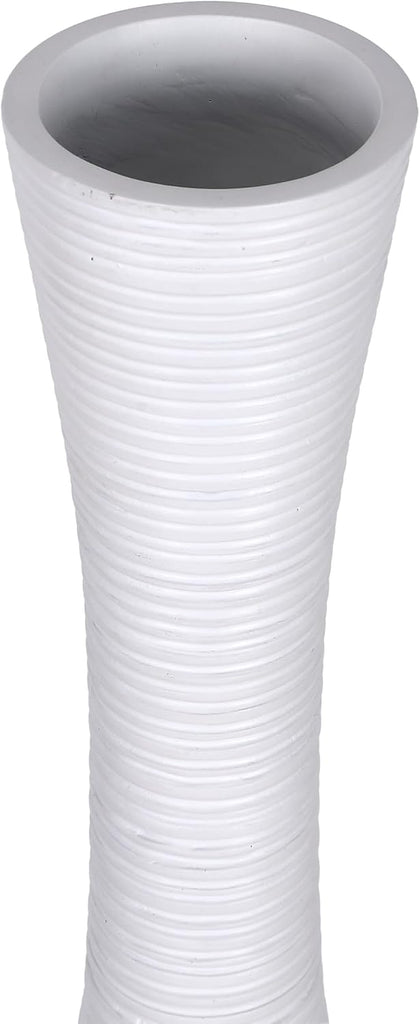 Large Floor Vase 34 inches Polyresin for Pampas Grass, Dried Flowers