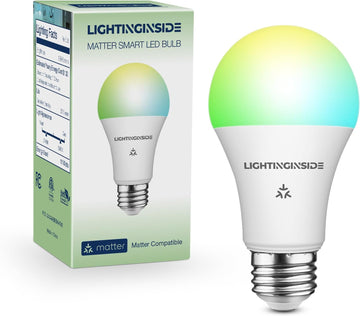 Matter Smart Light Bulbs 100W, Color Changing Light Bulbs