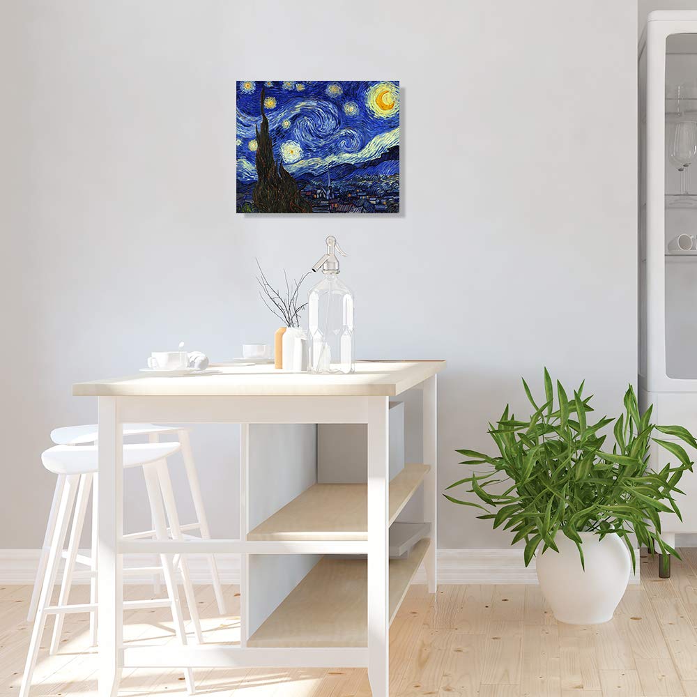 The Starry Night by Vincent Van — Wall Art | Casa Home Living