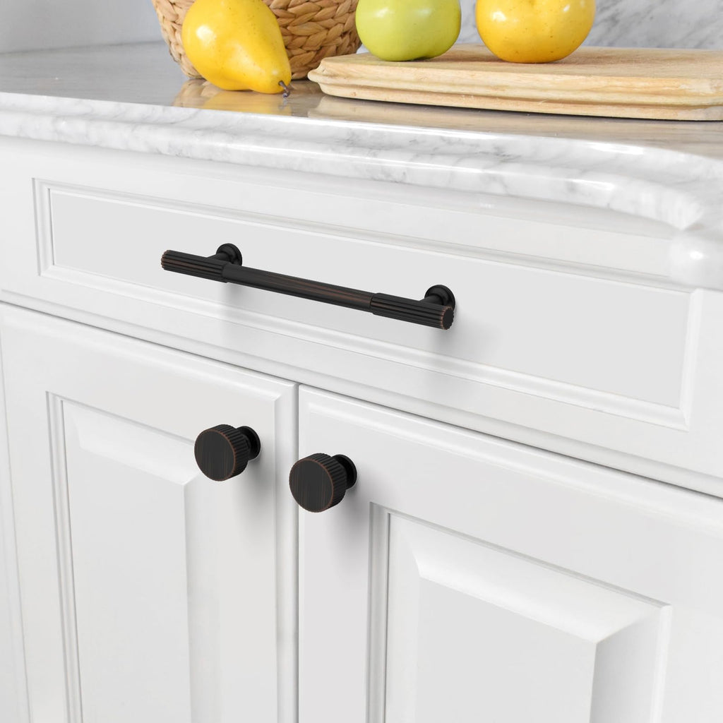 15 Pack 5 inch Oil Rubbed Bronze Kitchen Cabinet Handles