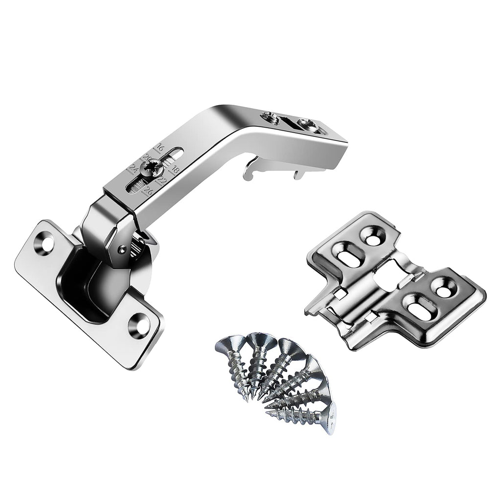 2-Pack 135 Degree Lazy Susan Hinges 50% Faster Install