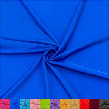 Nylon Spandex Fabric - 80% Nylon 20% Spandex, 58" Wide 4-Way Stretch | Soft Quick-Dry Material for Swimwear