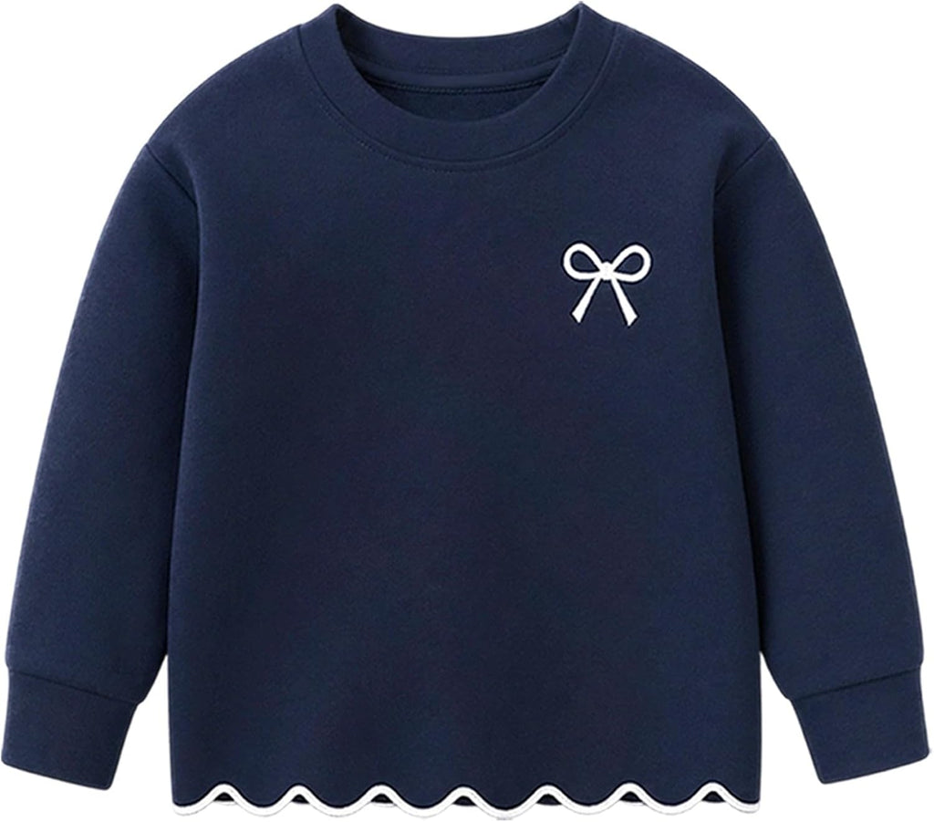 Girls Outfit Set 2 Piece Sweatshirt Top with Flare Pants