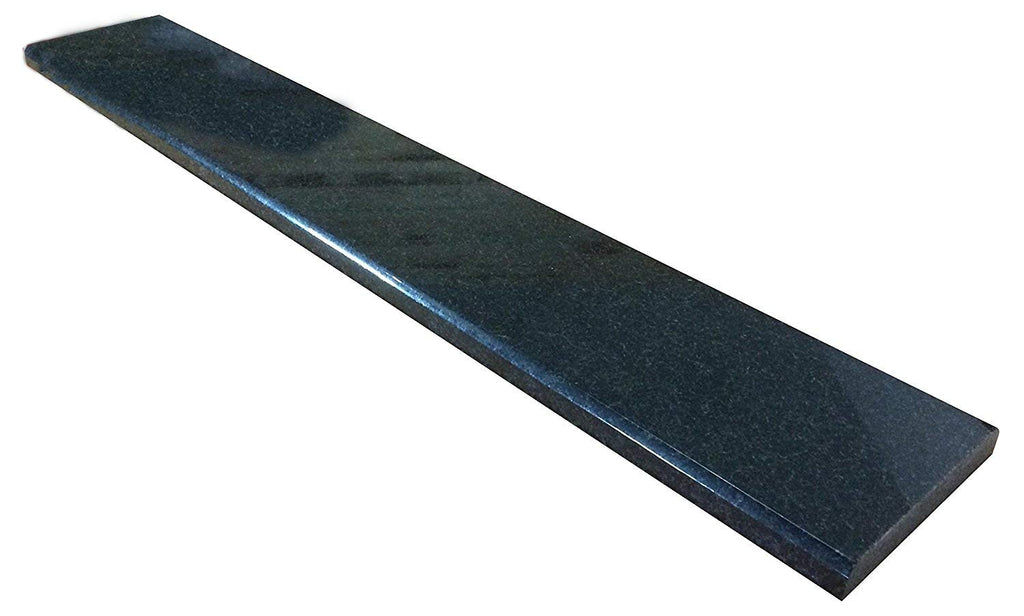 Absolute Black Granite Threshold Tile (Marble Saddle) Polished, Maintenance Free, Stain Resistant - (6" x 24")