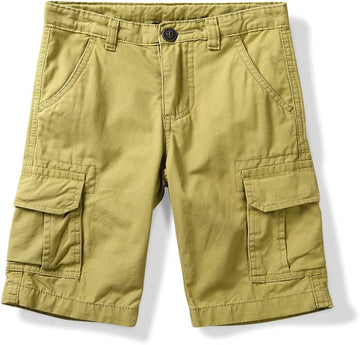 Boys Casual Cargo Shorts Kids Multi Pockets Military Army Camo Shorts