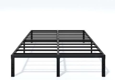 Metal Bed Frame Full - 14 Inch Heavy-Duty Full Platform Bed Frame No Box Spring Needed, Easy Assembly, Noise-Free