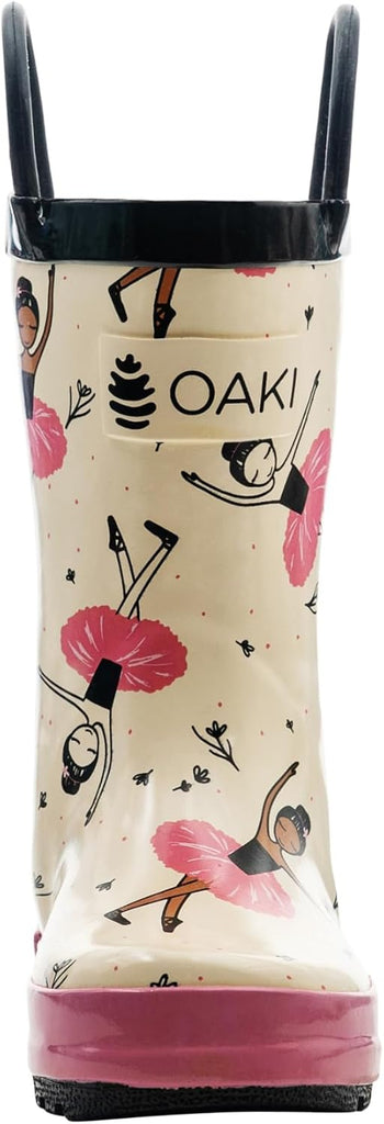 Toddler Rain Boots - Perfect Kids Rain Boots for Any Weather - Durable Rubber Baby Rain Boots Keep Little Feet Dry