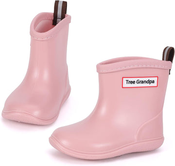 Toddler Rain Boots Waterproof shoes for Boys Girls Lightweight