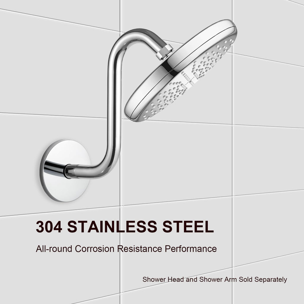 4.5" Extra Large Shower Arm Flange in Outer Diameter Replacement Shower Head Arm Escutcheon Plate Suitable for Most