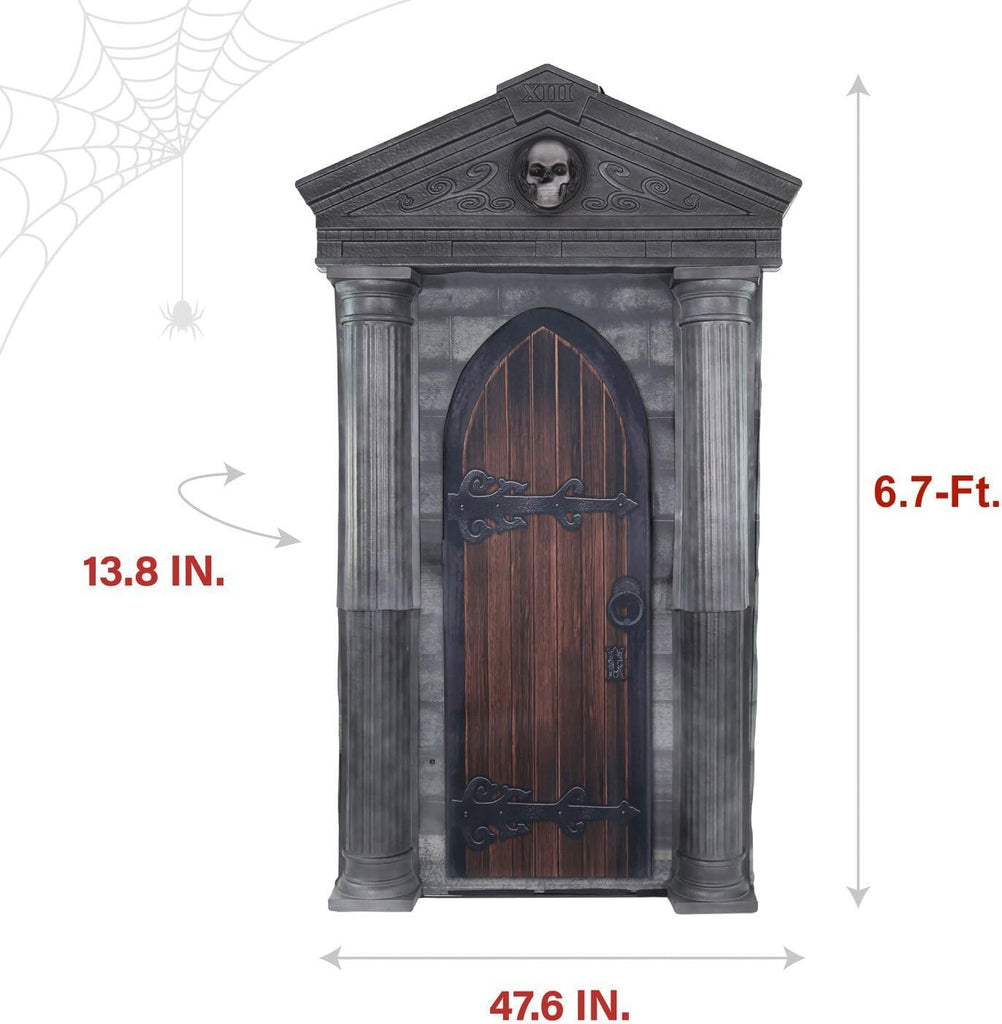6.7-Ft. Motion-Activated Animatronic Mausoleum