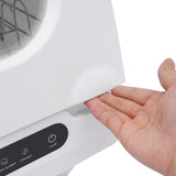 110V Portable Countertop Dishwasher - 360 Degree Auto Spray, 1200W, 5 Washing Programs, Air-Cooled Drying