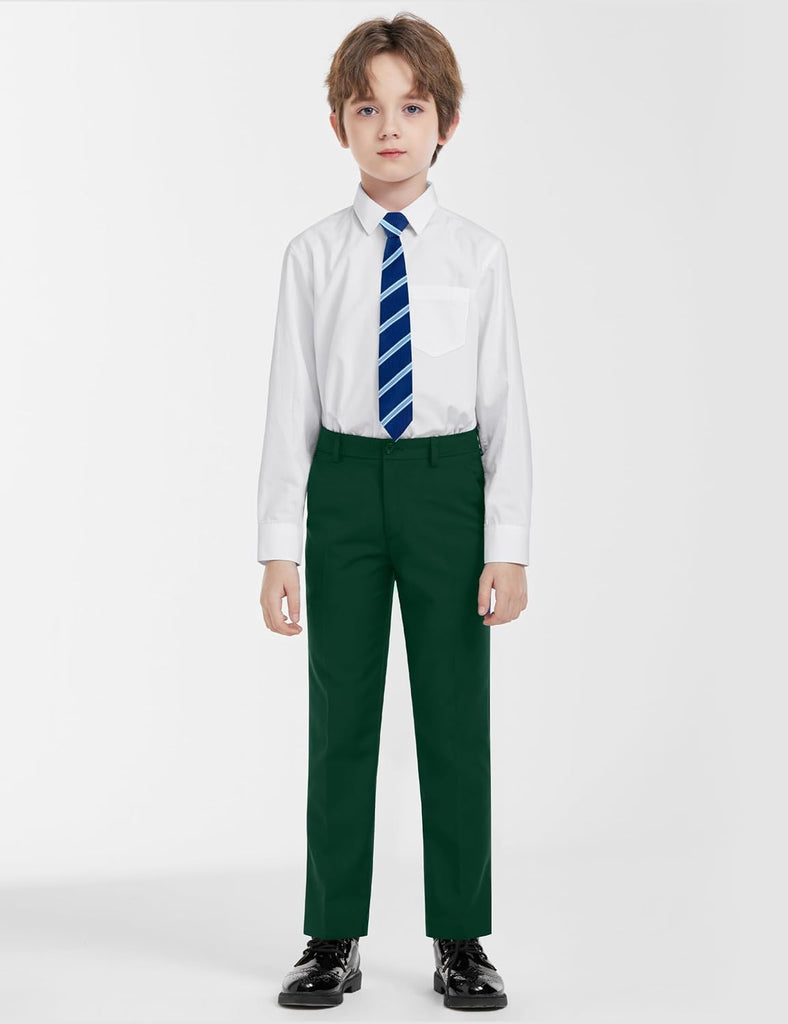 Boys' Formal Suit Vest Set with Suspender, Kids Suit for Wedding