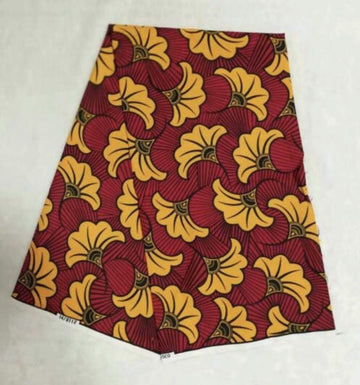 6 Yards African Fabrics Ankara Kente Print