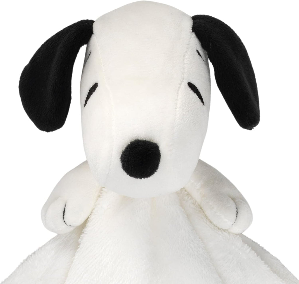 Snoopy Plush Security Blanket/Lovey & Door Pillow Gift Set