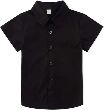 Kids Boys Hawaiian Shirt Short Sleeve Button Down Shirt