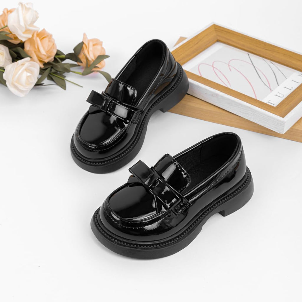 Girls Dress Shoes Loafers School Uniform Mary Jane Flats