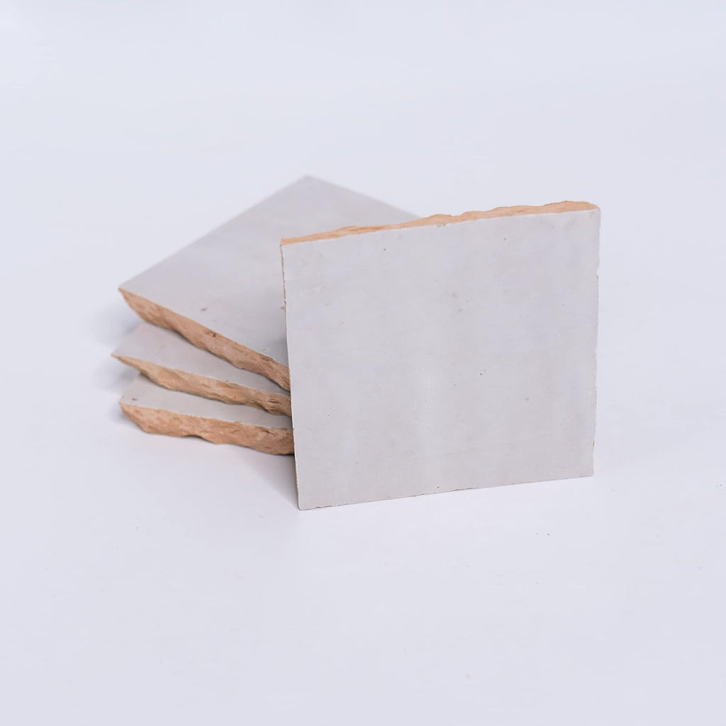 Mosaic & Tile House Handmade 4x4-in. Solid Color White (MSC01-02)