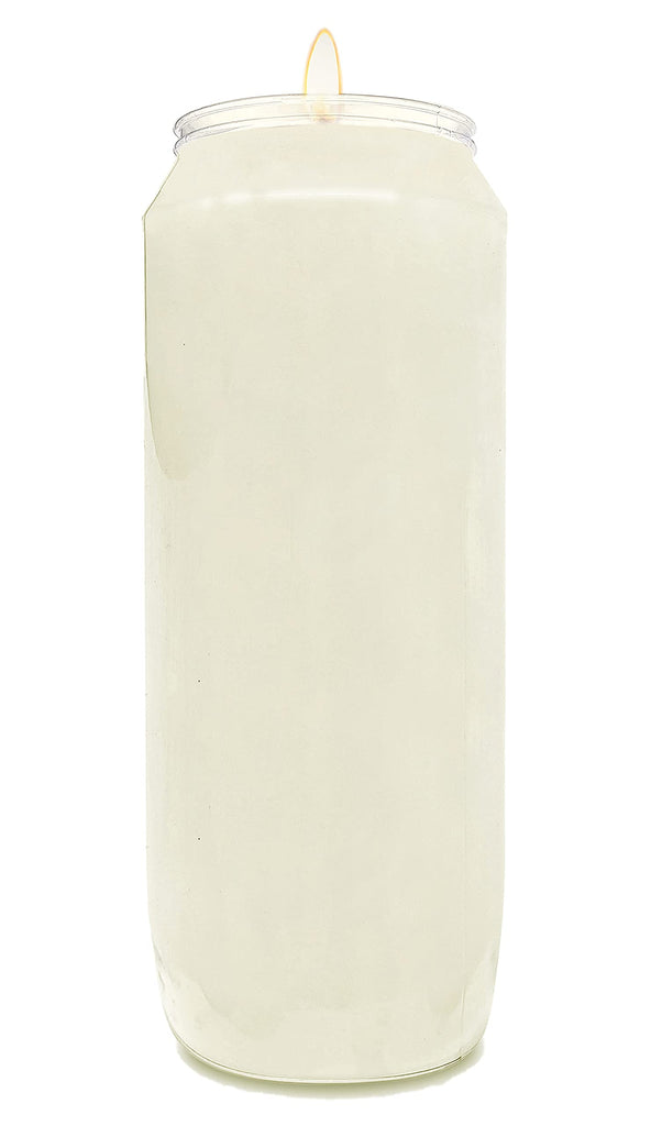9 Day Prayer Candles 7 inch Tall Pillar Candles for Religious, Memorial, Party Decor, Vigil and Emergency Use