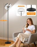 Floor Lamp, 3000LM 30W LED Torchiere Floor Lamp with Remote and Touch Control, Stepless Dimmable 2700K-6500K
