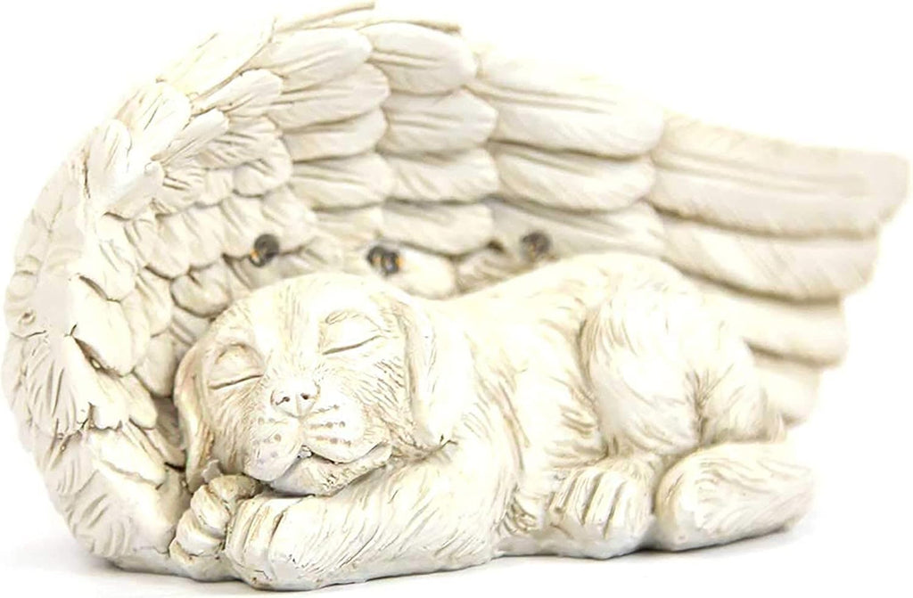 Forever My Guardian Angel Garden Solar Light, Dog Memorial Stone