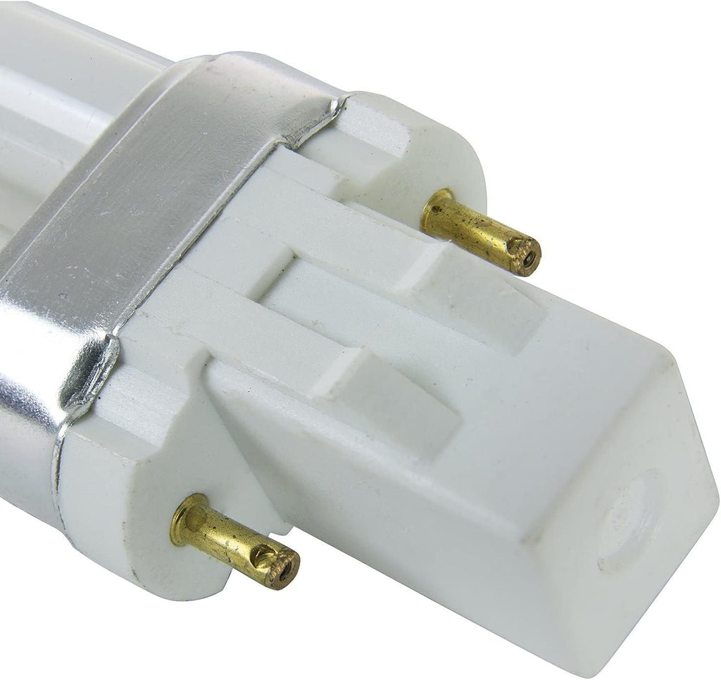 835 CFL Bulb GX23 2 Pin 13W 3500K Neutral White Twin Tube 2Pk