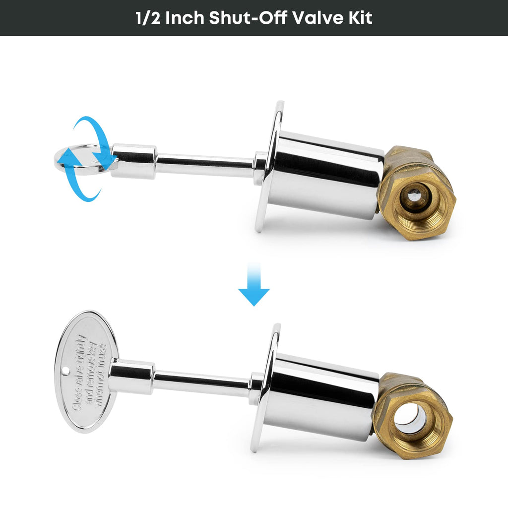 Natural Gas Fire Pit Stainless Steel Burner Ring Installation Kit