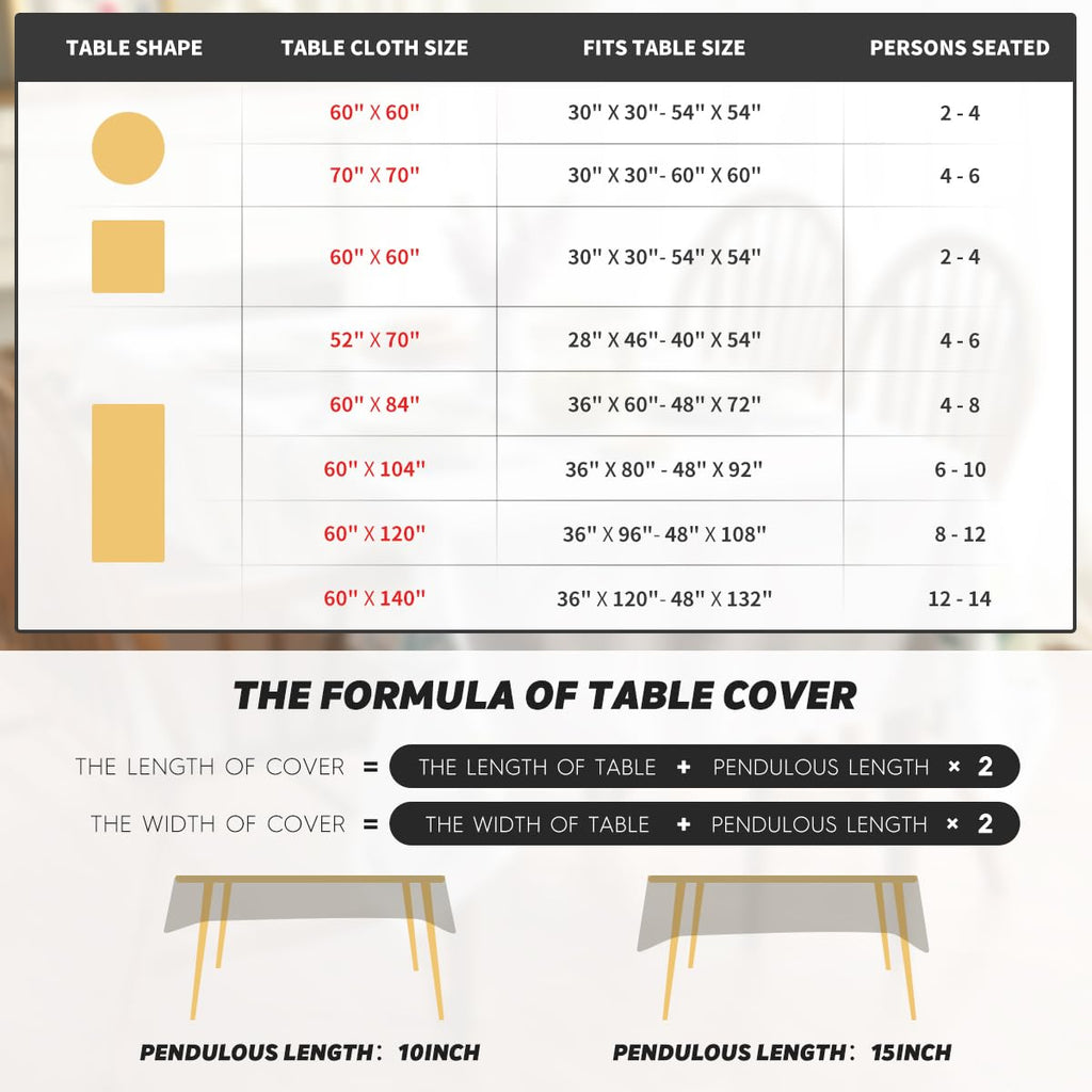 Christmas Green Rectangular Tablecloth, 60×84 Inch, Home Decor