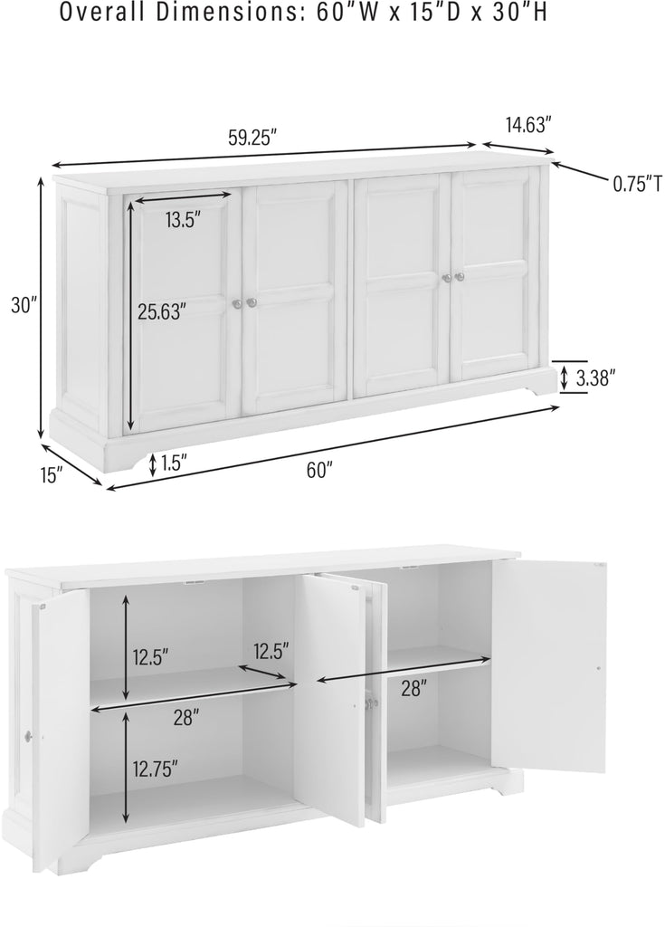 Holbrook Traditional Sideboard Cabinet