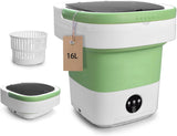 Portable Washing Machine, Mini 16L Foldable Laundry Machine with 3 Modes Deep Cleaning, Upgraded Small Collapsible