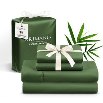 Bamboo Viscose Sheet Set California King Size, Cooling Sheets