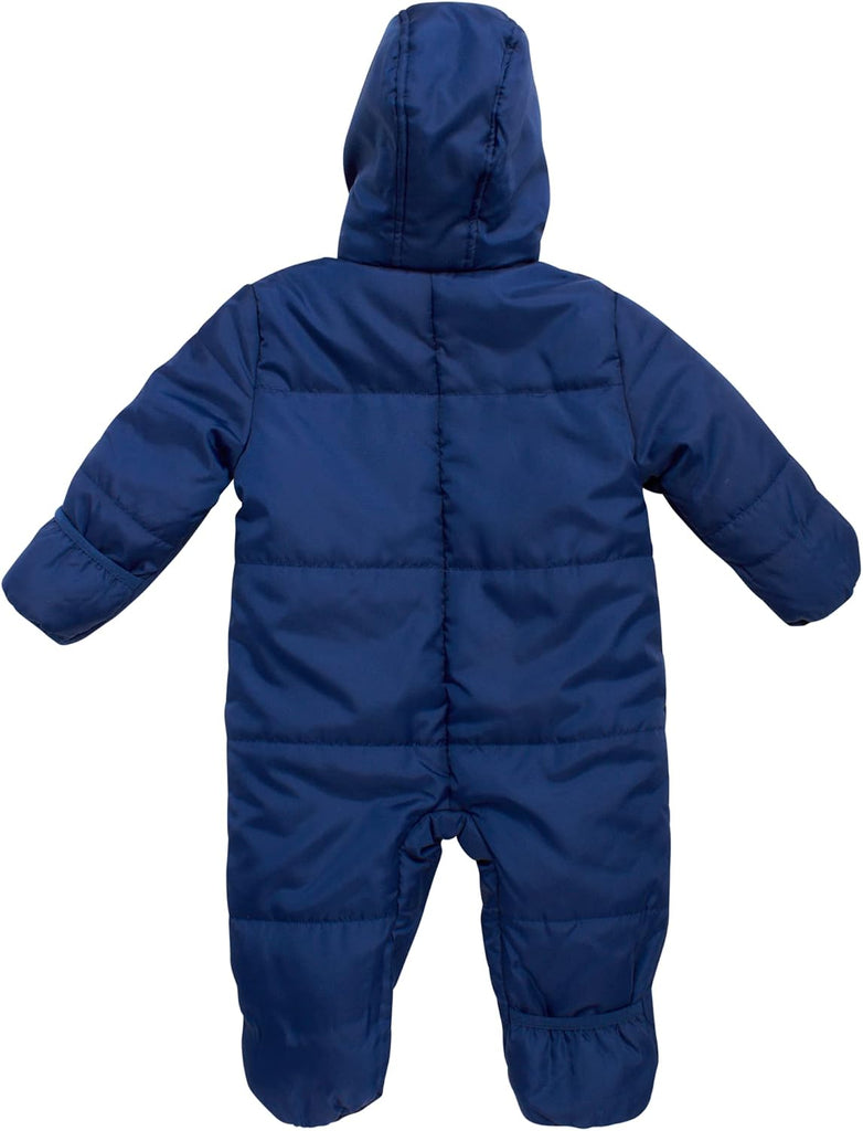 Baby Boys Insulated Fleece Bunting Infant Snowsuit