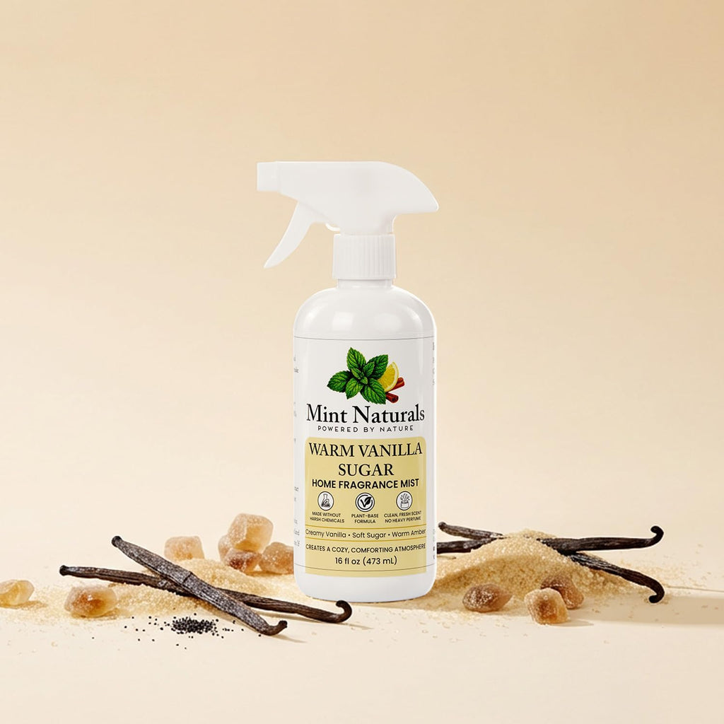 Natural Vanilla Room Spray & Odor Eliminator - Warm Sugar Scent 16oz