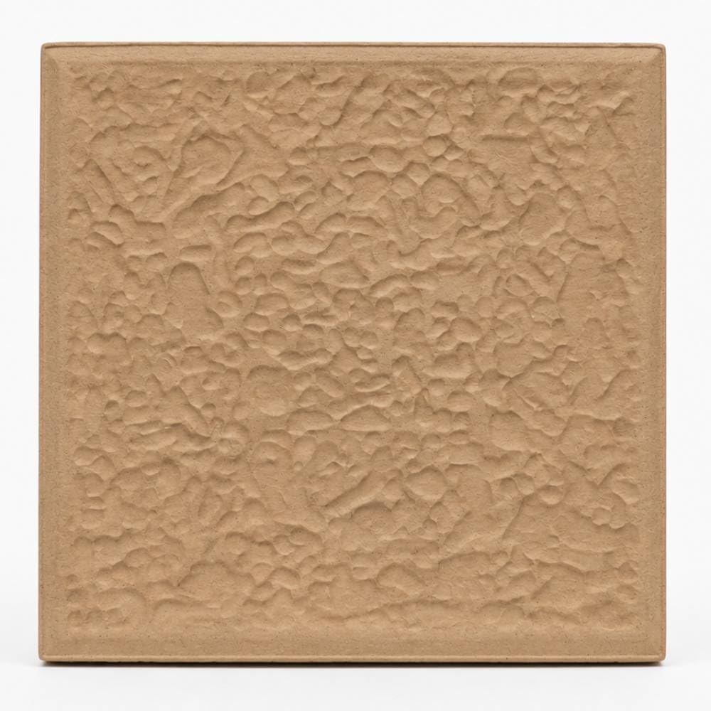 Morocco, Agdz, Kasbah of Telouet Zelij. Moroccan 6 Inch Ceramic Tile