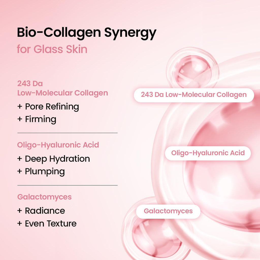 Bio-Collagen Real Deep Mask, Hydrating Overnight Hydrogel Face Mask, Pore Minimizing, Plumping, Elasticity