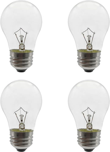 Oven Light Bulb 40 Watt Appliance Light Bulb, High Temperature 300 Degree Resistant Appliance Bulb for Oven, Stove