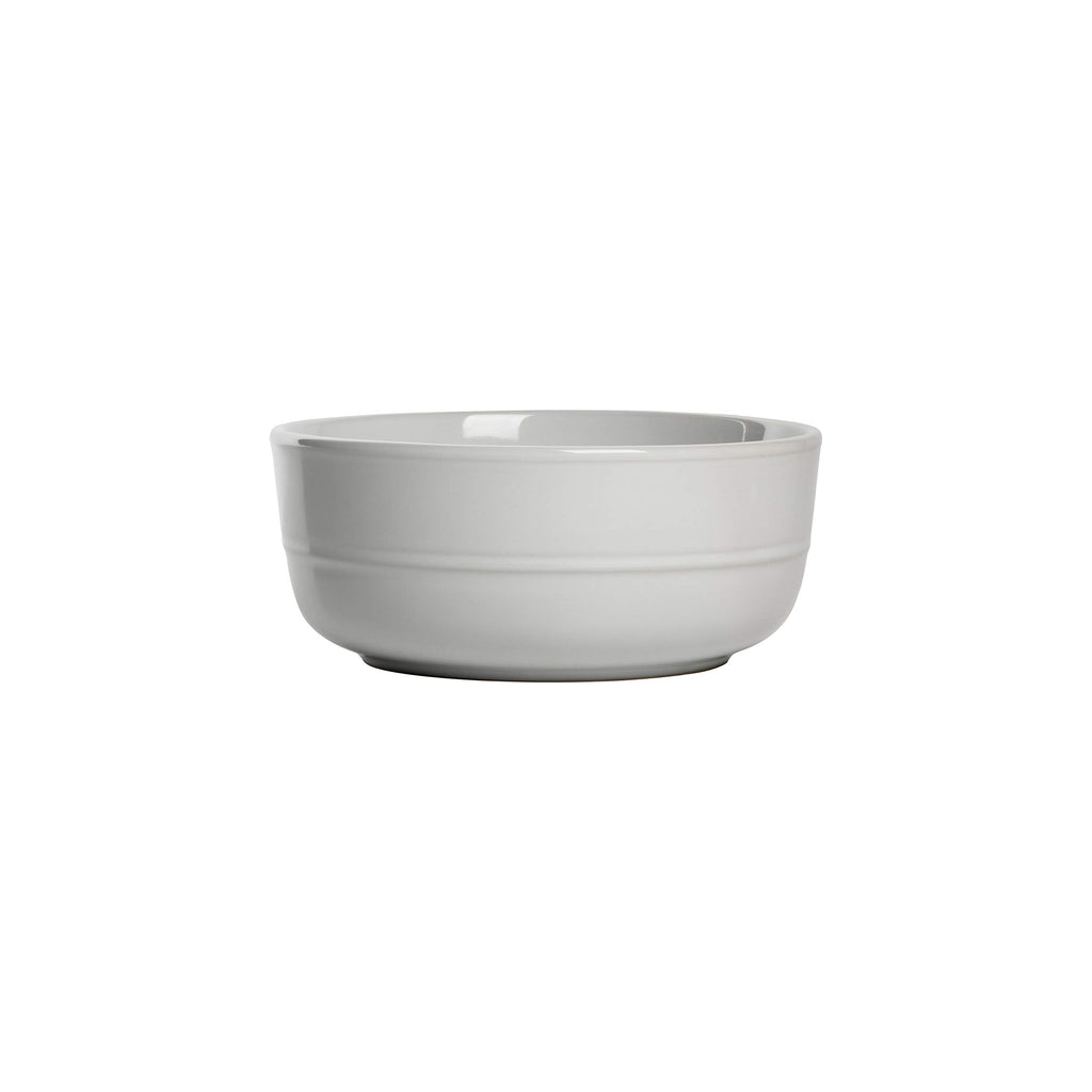 Double Line 16 Piece Dinnerware Set, White