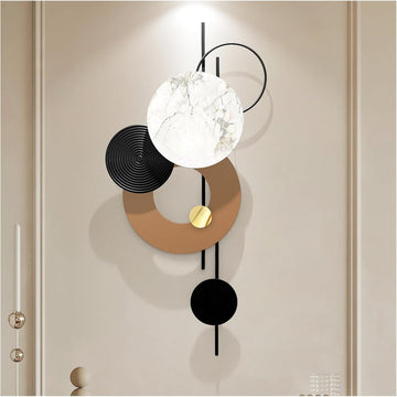 Large Metal Wall Decor Modern Metal Wall Art 3D Wall Sculptures