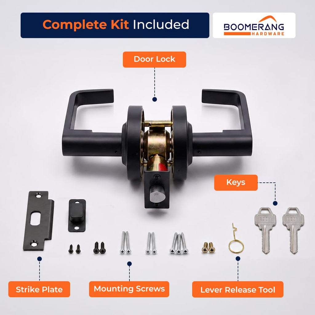 Heavy-Duty Entry Function-Keyed Alike Commercial Lever Door Lock