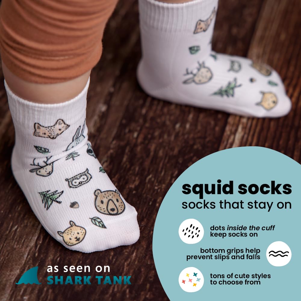 Polyester Stay-On Baby Grip Socks - US Age Camping